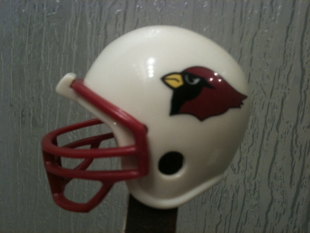 Arizona Cardinals Riddell NFL Pocket Pro Helmet Throwback (Alternate Red mask)  WESTBROOKSPORTSCARDS