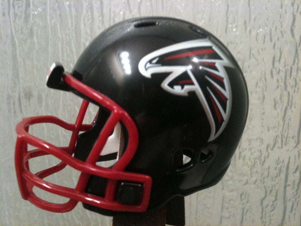 Atlanta Falcons Riddell NFL Pocket Pro Revolution (Alternate Red Mask) Pocket Pro Helmet WESTBROOKSPORTSCARDS