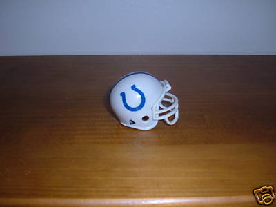 Baltimore Colts Riddell NFL Pocket Pro Helmet 1978-94 Throwback (White helmet with White Mask)  WESTBROOKSPORTSCARDS