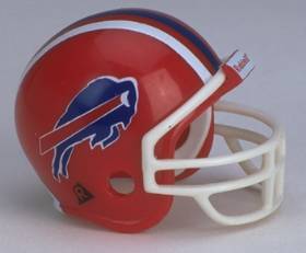Buffalo Bills Riddell NFL Pocket Pro Helmet 1987-2001 Throwback  WESTBROOKSPORTSCARDS