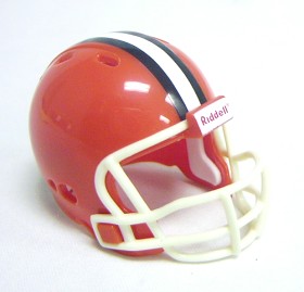 Cleveland Browns Riddell NFL Revolution Pocket Pro Helmet 2005 Throwback  WESTBROOKSPORTSCARDS