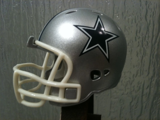 Dallas Cowboys Riddell NFL Revolution Pocket Pro Helmet (Alternate White mask)  WESTBROOKSPORTSCARDS   