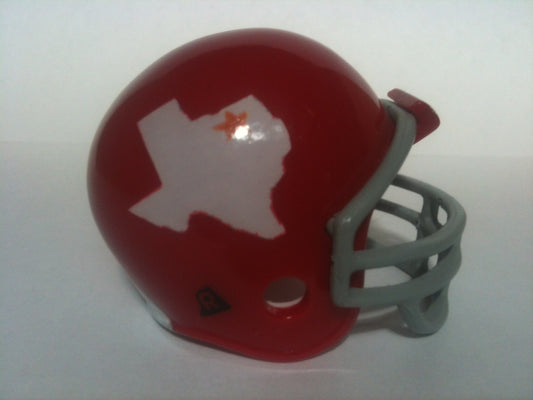 Dallas Texans Riddell NFL Pocket Pro Helmet 1960-1962 Custom Throwback  WESTBROOKSPORTSCARDS