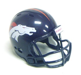 Denver Broncos Riddell NFL Revolution Pocket Pro Helmet  WESTBROOKSPORTSCARDS   