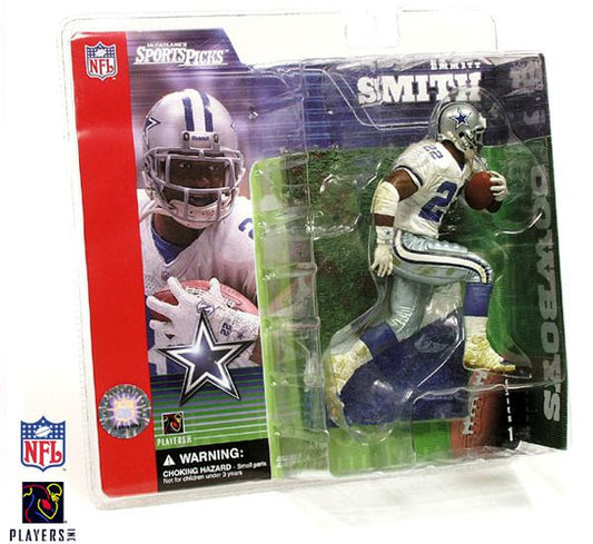 McFarlane Football Sports Picks Figurines: Emmitt Smith Cowboys McFarlane Sports Picks  WESTBROOKSPORTSCARDS