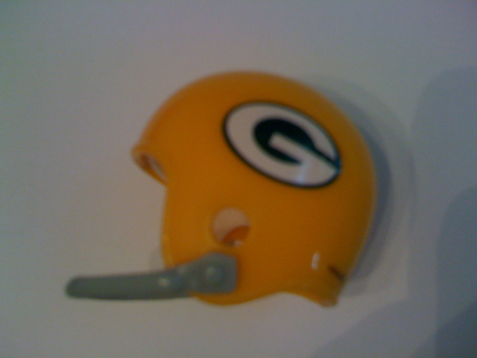 Green Bay Packers Riddell NFL Single-Bar Pocket Pro Helmet 1961 Custom Throwback  WESTBROOKSPORTSCARDS