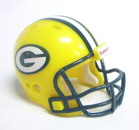 Green Bay Packers Riddell NFL Revolution Pocket Pro Helmet  WESTBROOKSPORTSCARDS