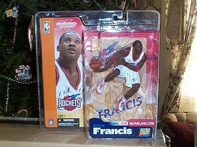 McFarlane NBA Sports Picks Figurines: Houston Rockets Steve Francis McFarlane Sports Picks  WESTBROOKSPORTSCARDS   