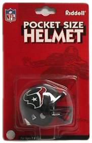 Houston Texans Riddell NFL Pocket Pro Helmet  WESTBROOKSPORTSCARDS