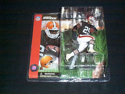 McFarlane Football Sports Picks Figurines: James Jackson ( Rookie ) Browns McFarlane Sports Picks  WESTBROOKSPORTSCARDS   