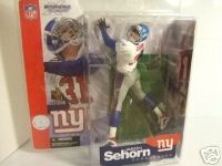 McFarlane Football Sports Picks Figurines: Jason Sehorn New York Giants McFarlane Sports Picks WESTBROOKSPORTSCARDS