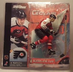 McFarlane Hockey Sports Picks Figurines: John LeClair McFarlane Sports Picks  WESTBROOKSPORTSCARDS
