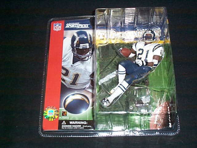 McFarlane Football Sports Picks Figurines: LaDainian Tomlinson (Rookie) Chargers McFarlane Sports Picks  WESTBROOKSPORTSCARDS