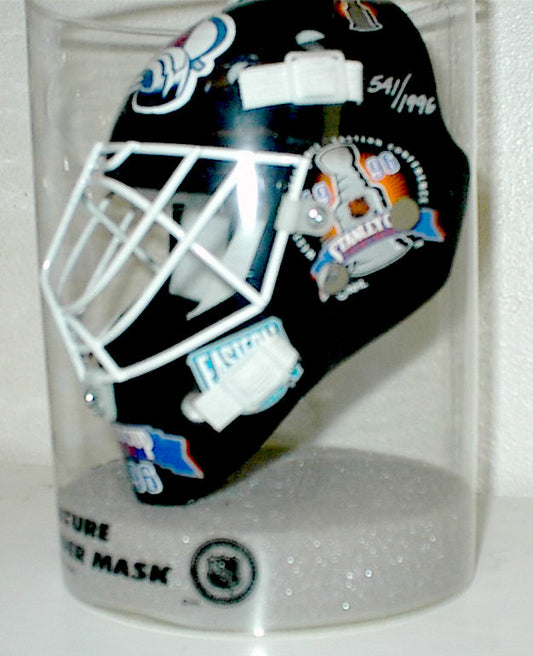 Limited Edition Avalanche Mini Authentic Goalie Mask- #'d to 1996!!  WESTBROOKSPORTSCARDS   