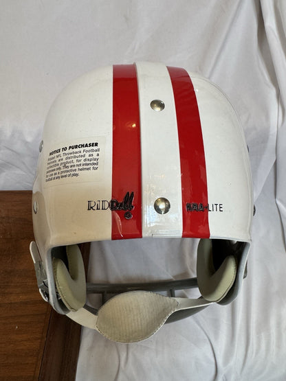 Riddell Kra-Lite RK2 Suspension Football Helmet Boston Patriots Shonta Autograph Riddell