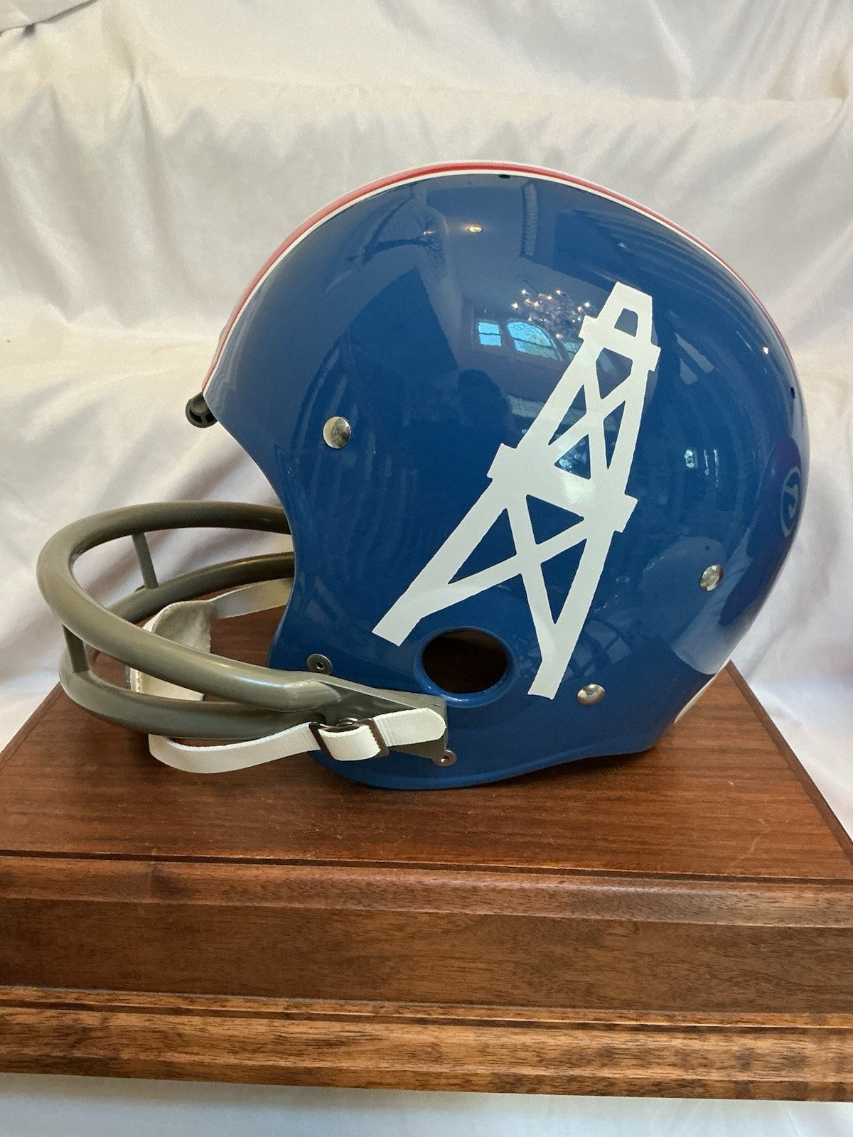 Custom TK2 Style Football Helmet 1964 Houston Oilers Charlie Hennigan Painted! Riddell