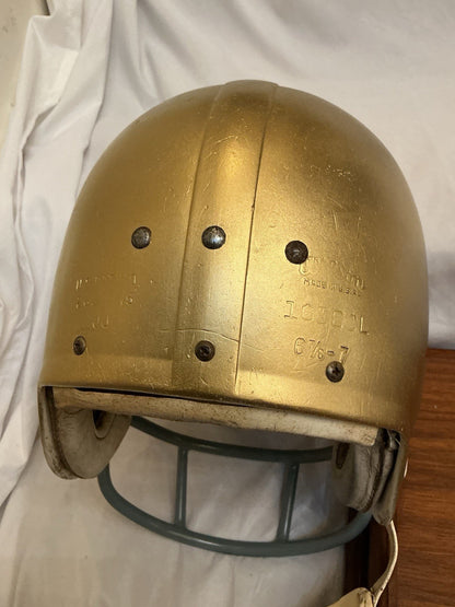 Vintage Wilson Football Helmet Custom 1970 Notre Dame Fighting Irish Montana Wilson