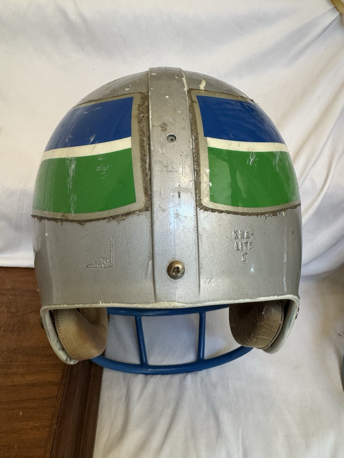 Vintage Riddell PAC-3 Football Helmet 1976 Seattle Seahawks WESTBROOKSPORTSCARDS