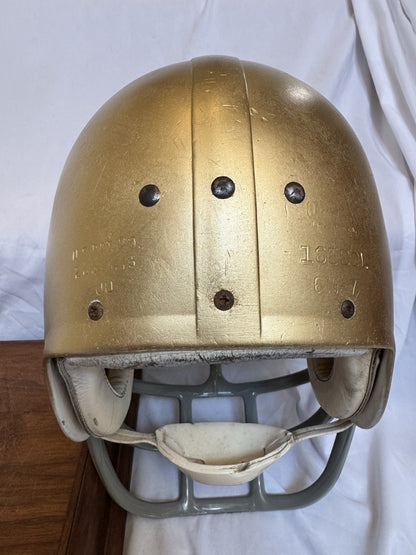 Vintage Wilson Football Helmet Custom 1970 Notre Dame Fighting Irish Browner Wilson