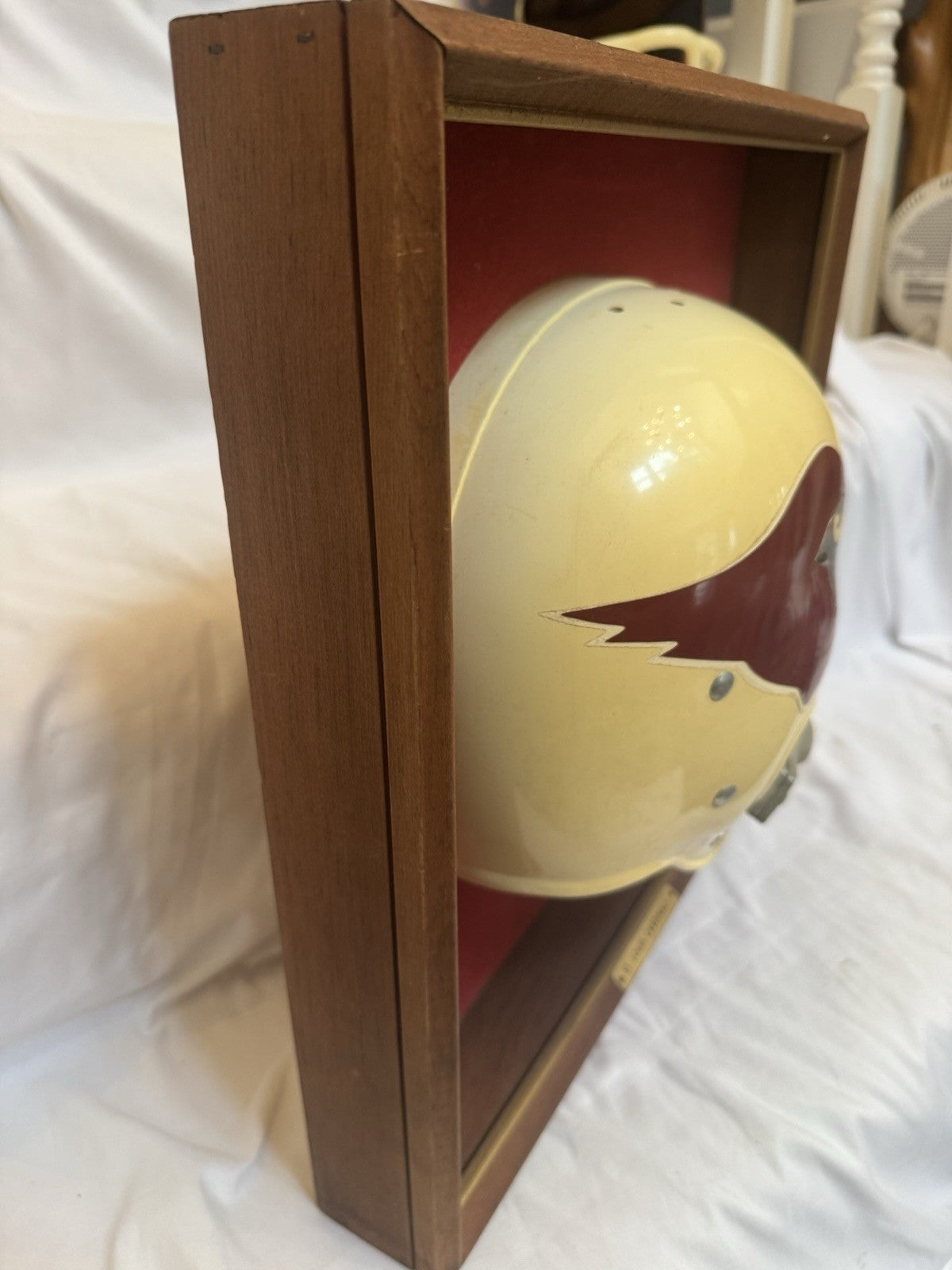 Vintage Riddell 1968 RK2 St. Louis Cardinals 1/2 Helmet Plaque framed Rare Riddell
