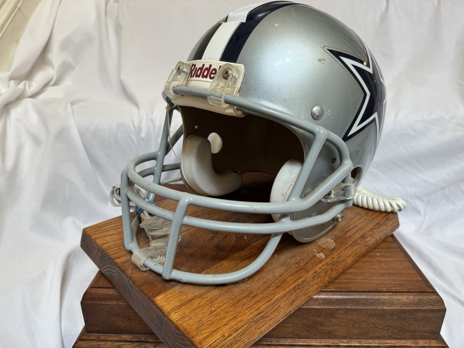 RIddell Nardi Football Helmet Draft Day Phone Officially Licensed Dallas Cowboys Riddell