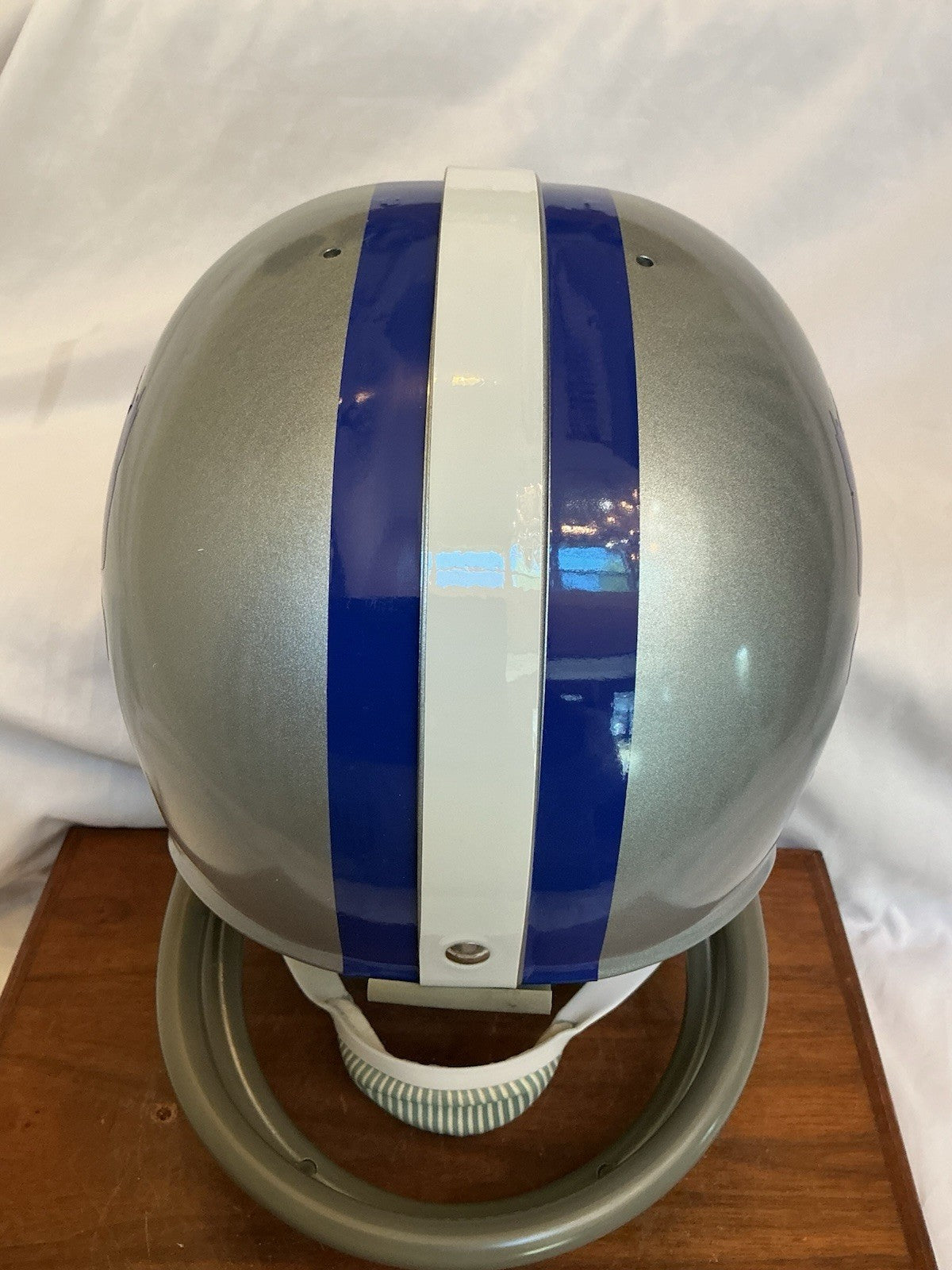 RK2 Vintage Style 1969 Detroit Lions Football Helmet Lem Barney Thin Mil Decals! WESTBROOKSPORTSCARDS