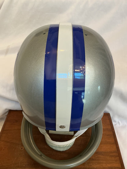 RK2 Vintage Style 1969 Detroit Lions Football Helmet Lem Barney Thin Mil Decals! WESTBROOKSPORTSCARDS