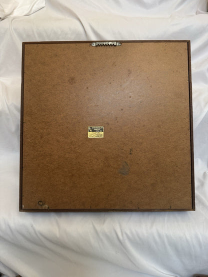 Vintage Riddell 1968 RK2 Miami Dolphins 1/2 Half Helmet Plaque framed Rare Riddell