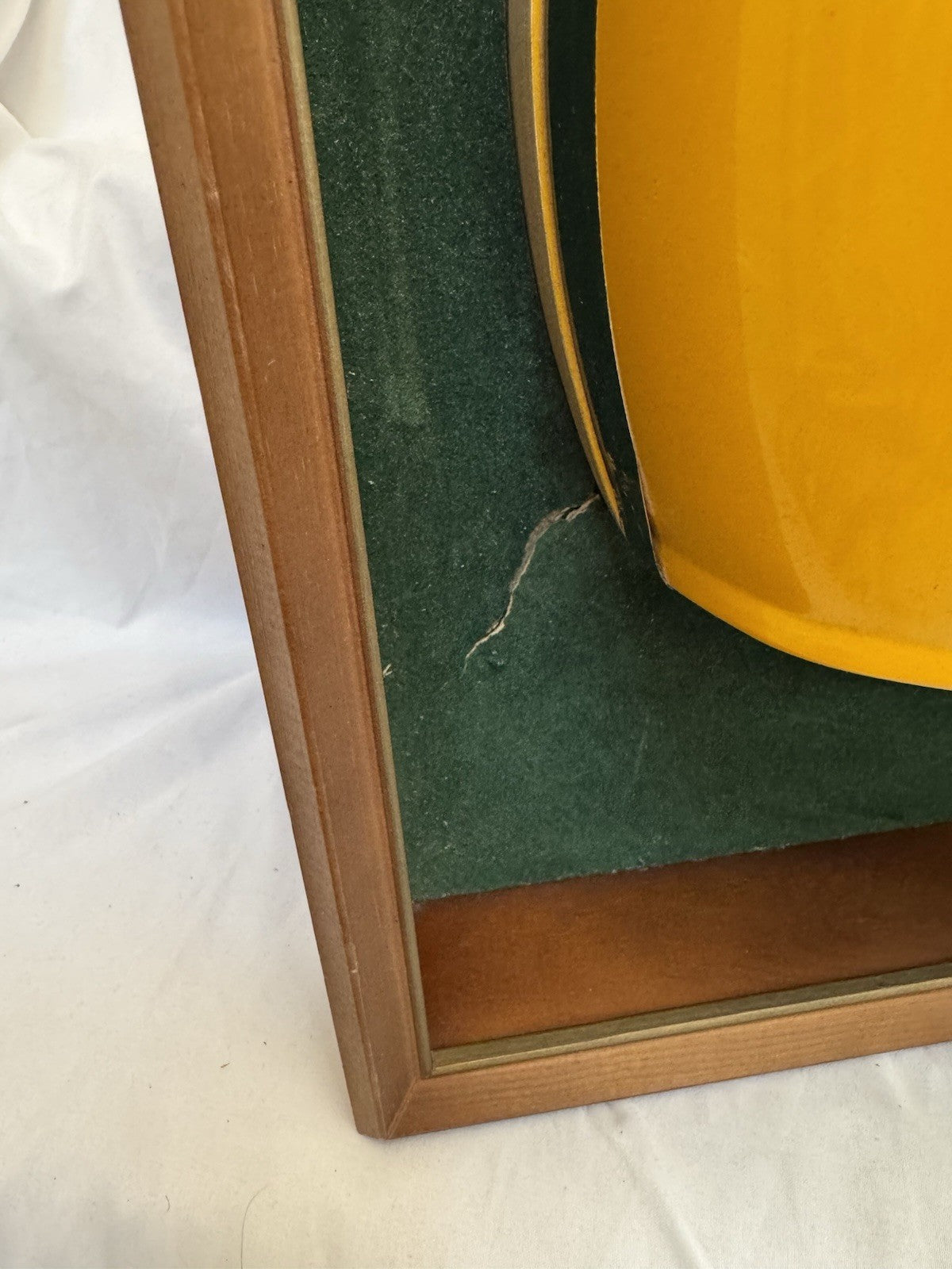 Vintage Riddell 1969 RK2 Green Bay Packers 1/2 Helmet Plaque mounted framed Rare Riddell