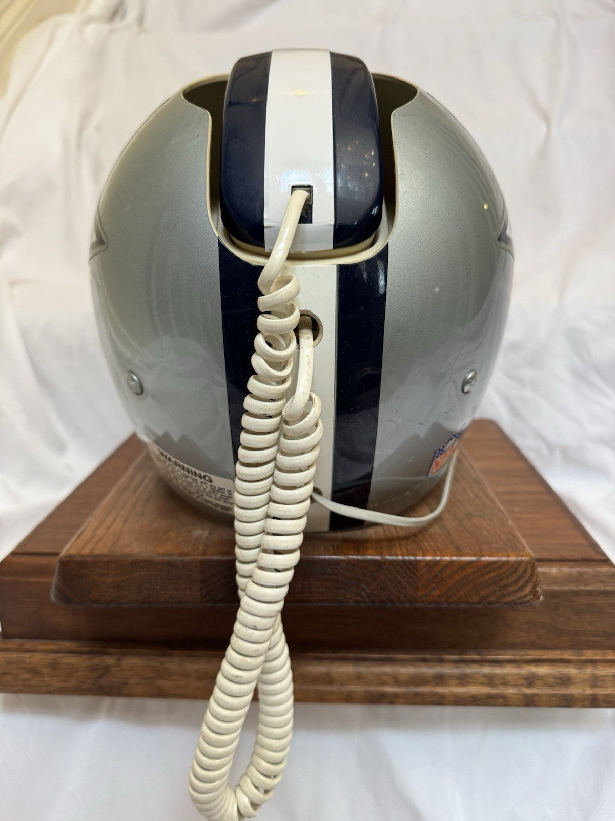 RIddell Nardi Football Helmet Draft Day Phone Officially Licensed Dallas Cowboys Riddell
