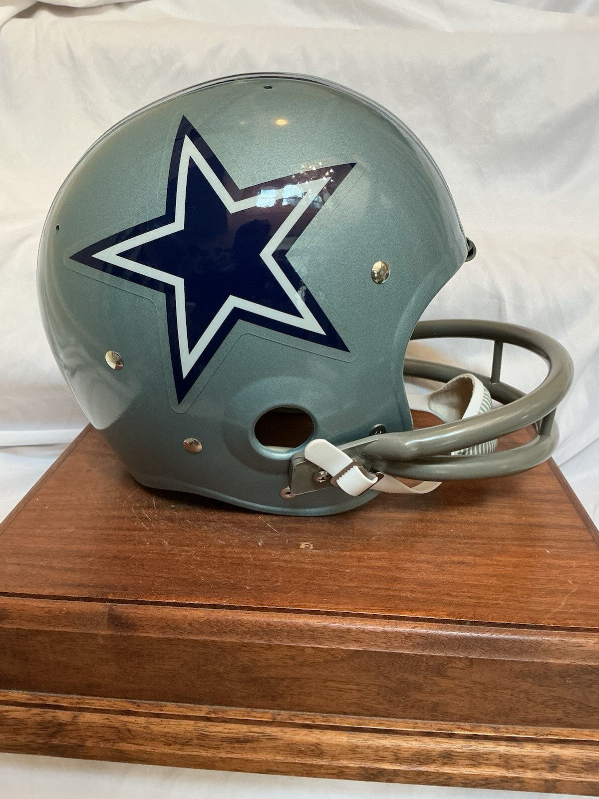 Dallas Cowboys Authentic Color Paint Mel Renfro TK2 Style Football Helmet Riddell