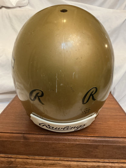Authentic Vintage Georgia Tech Yellow Jackets Rawlings AIMS Football Helmet L WESTBROOKSPORTSCARDS