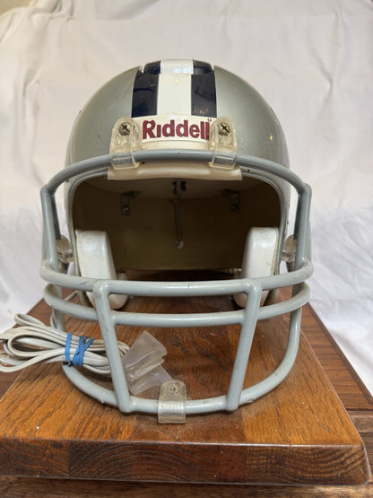 RIddell Nardi Football Helmet Draft Day Phone Officially Licensed Dallas Cowboys Riddell