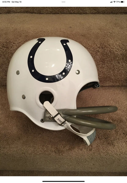 Original 2-bar RIDDell BD-1 Suspension Football Helmet Facemask & Hard – WESTBROOKSPORTSCARDS