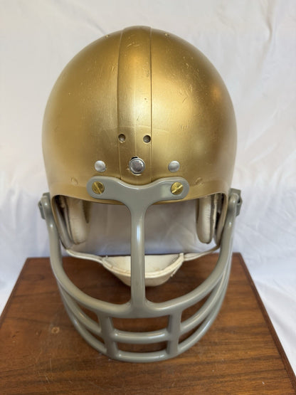 Vintage Wilson Football Helmet Custom 1970 Notre Dame Fighting Irish Browner Wilson