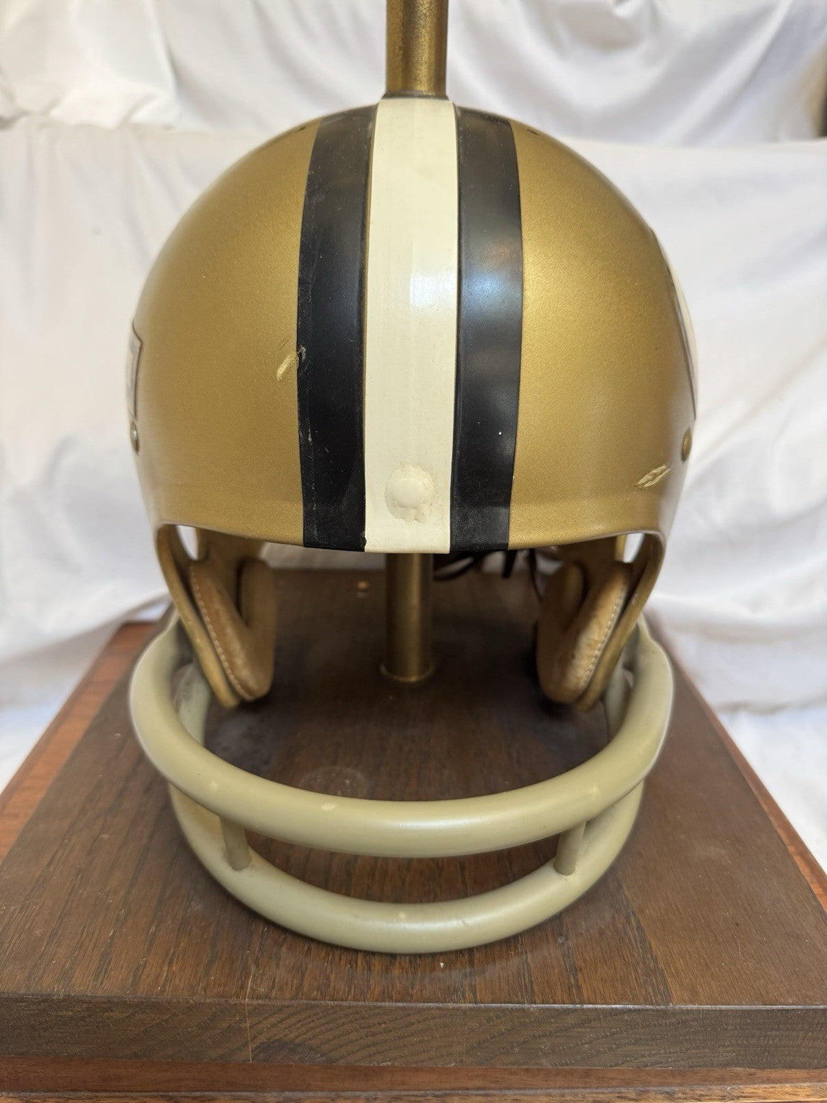 Vintage Original Riddell 1971 Georgia Tech Kra-Lite Football Helmet Lamp Riddell