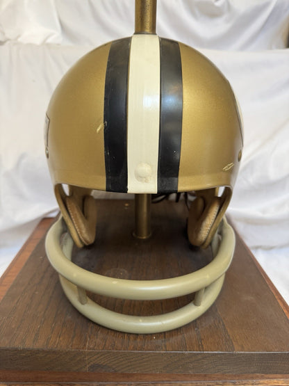Vintage Original Riddell 1971 Georgia Tech Kra-Lite Football Helmet Lamp Riddell