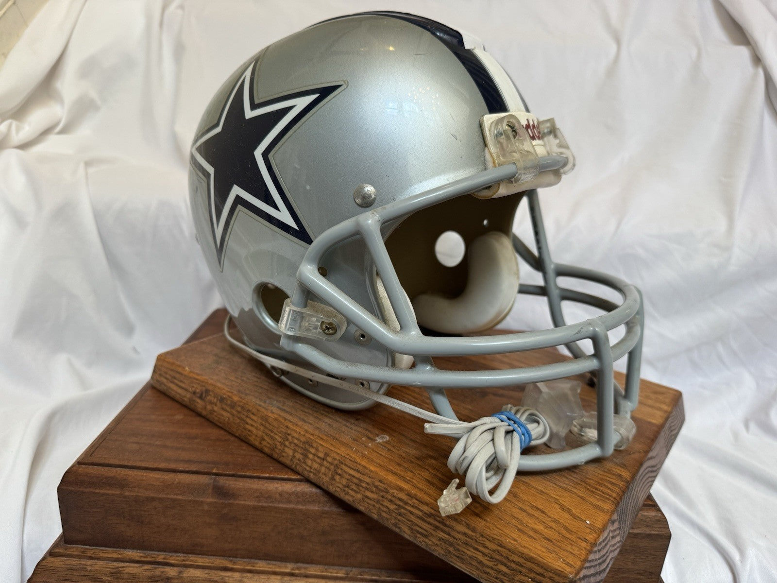 RIddell Nardi Football Helmet Draft Day Phone Officially Licensed Dallas Cowboys Riddell