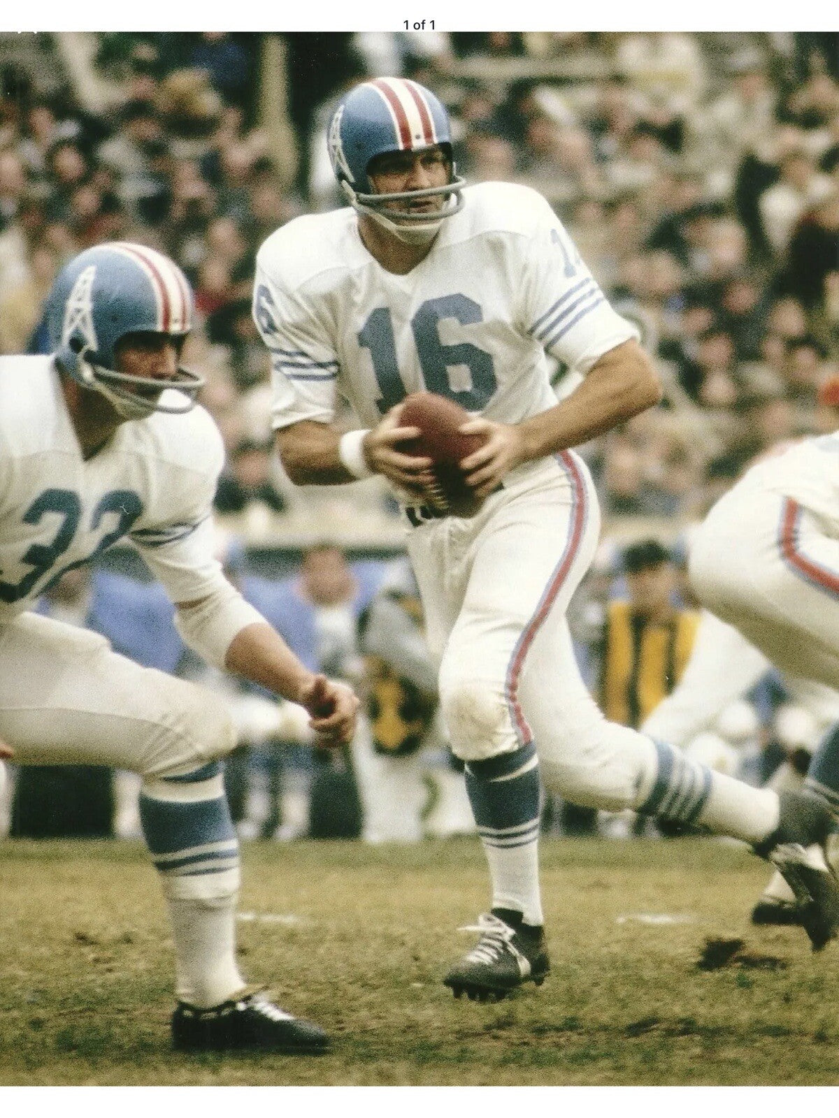 Custom TK2 Style Football Helmet 1964 Houston Oilers Charlie Hennigan Painted! Riddell