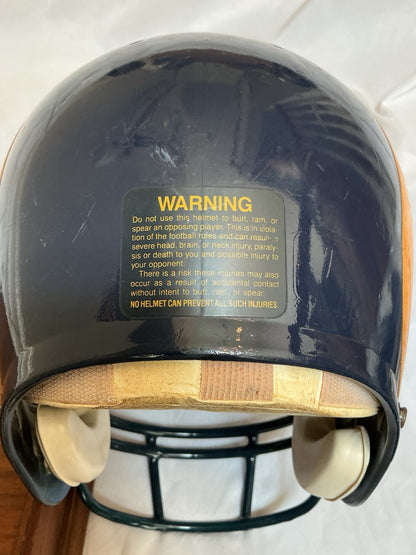 Los Angeles St. Louis Rams Rare Game Used Bike Football Helmet WESTBROOKSPORTSCARDS