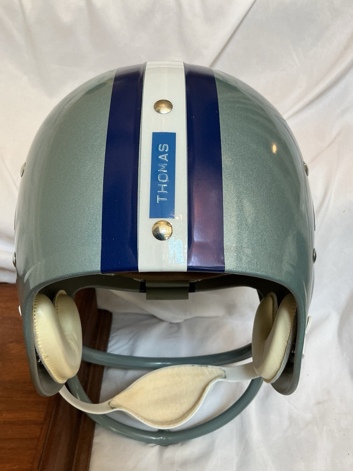 Dallas Cowboys Authentic Color Paint Duane Thomas TK2 Style Football Helmet Riddell