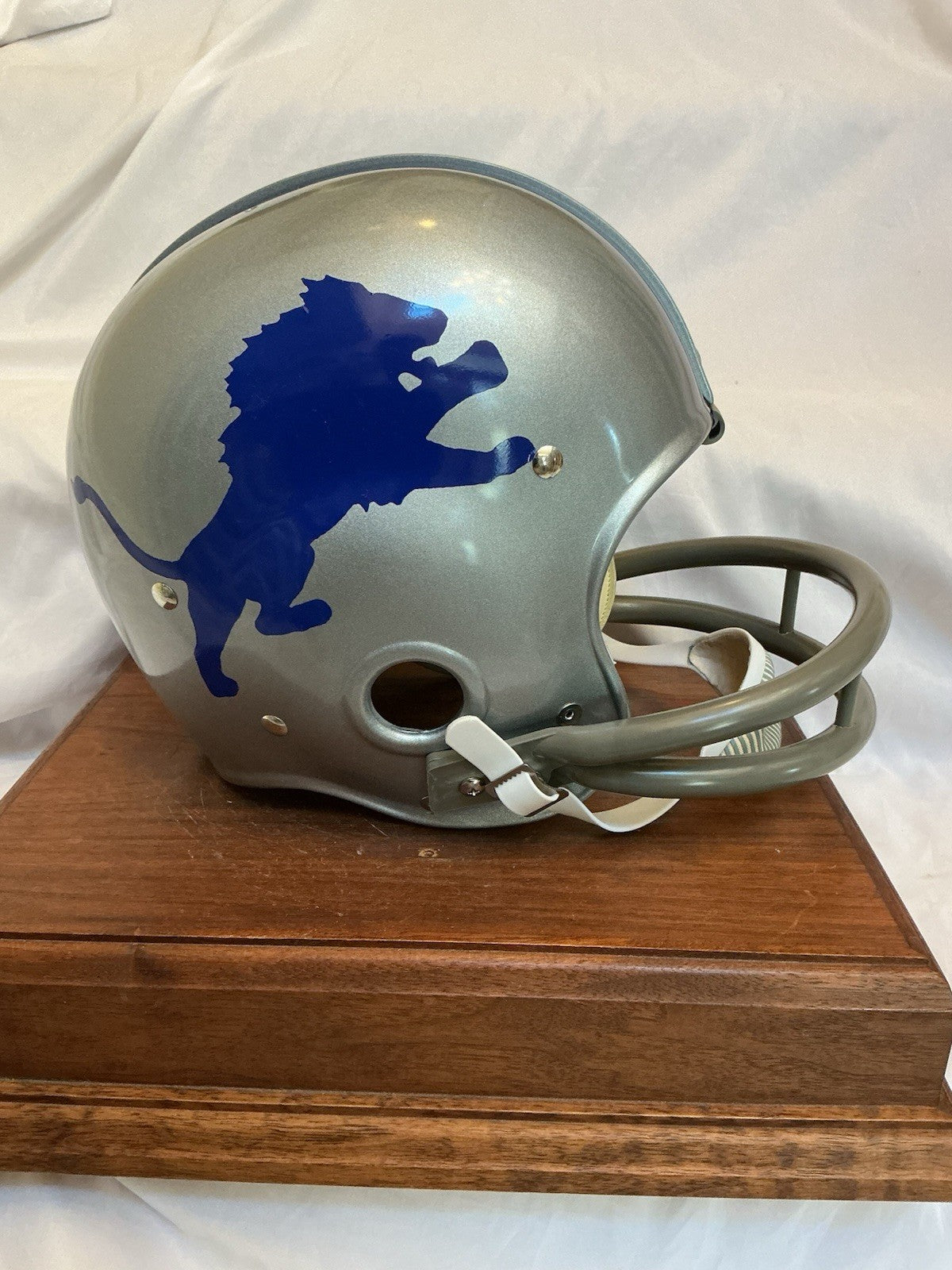 RK2 Vintage Style 1969 Detroit Lions Football Helmet Lem Barney Thin Mil Decals! WESTBROOKSPORTSCARDS