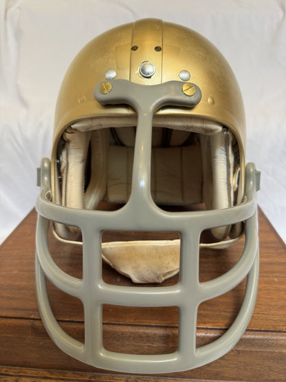 Vintage Wilson Football Helmet Custom 1970 Notre Dame Fighting Irish Browner Wilson