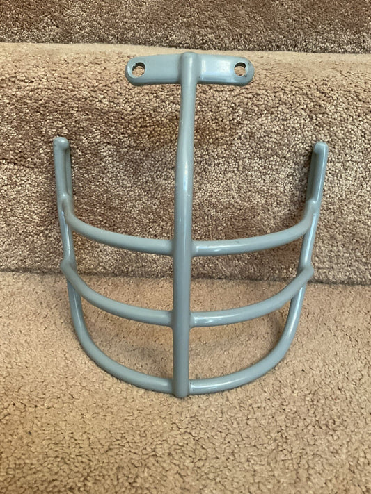 Vintage Riddell 1970s-1980s NJOP Football Helmet Gray Facemask Grey Very Rare Riddell