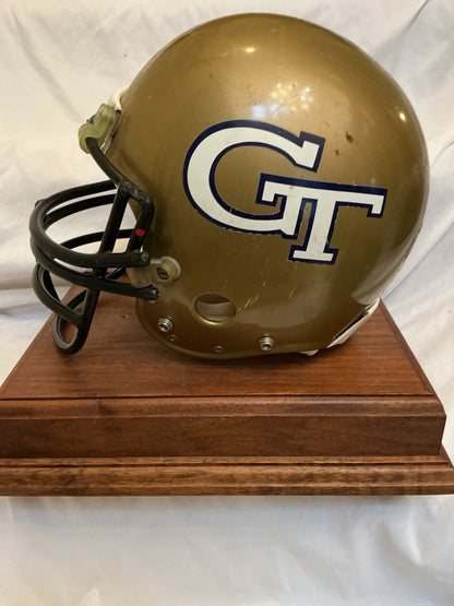 Authentic Vintage Georgia Tech Yellow Jackets Rawlings AIMS Football Helmet L WESTBROOKSPORTSCARDS