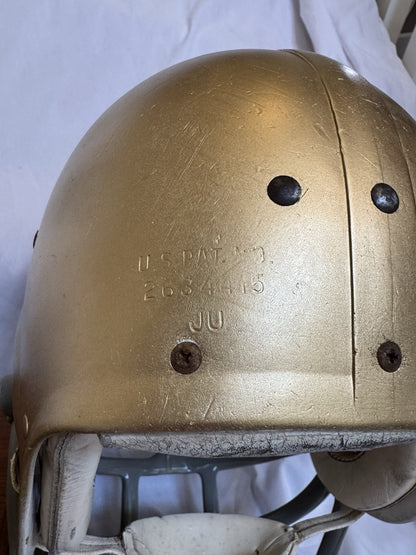 Vintage Wilson Football Helmet Custom 1970 Notre Dame Fighting Irish Browner Wilson
