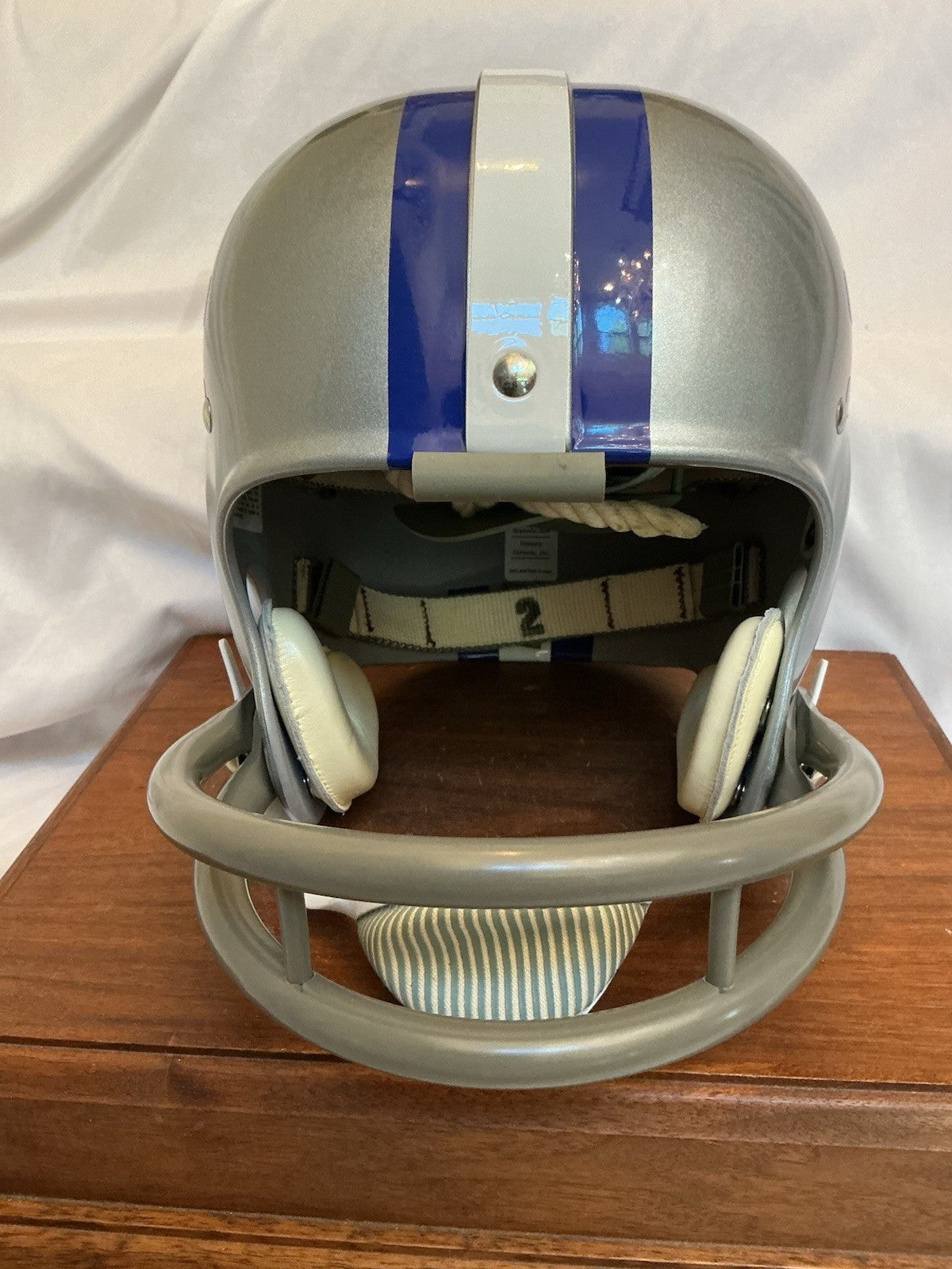 RK2 Vintage Style 1969 Detroit Lions Football Helmet Lem Barney Thin Mil Decals! WESTBROOKSPORTSCARDS