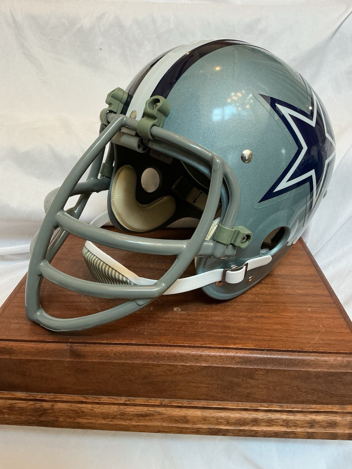 Dallas Cowboys Authentic Color Paint Bob Lilly TK2 Style Football Helmet Riddell