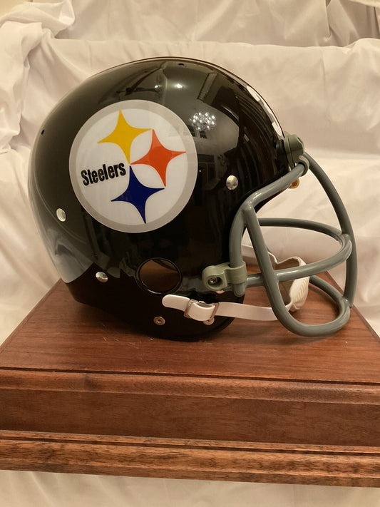 TK2 Style Football Helmet Pittsburgh Steelers 1975-76 Franco Harris Riddell
