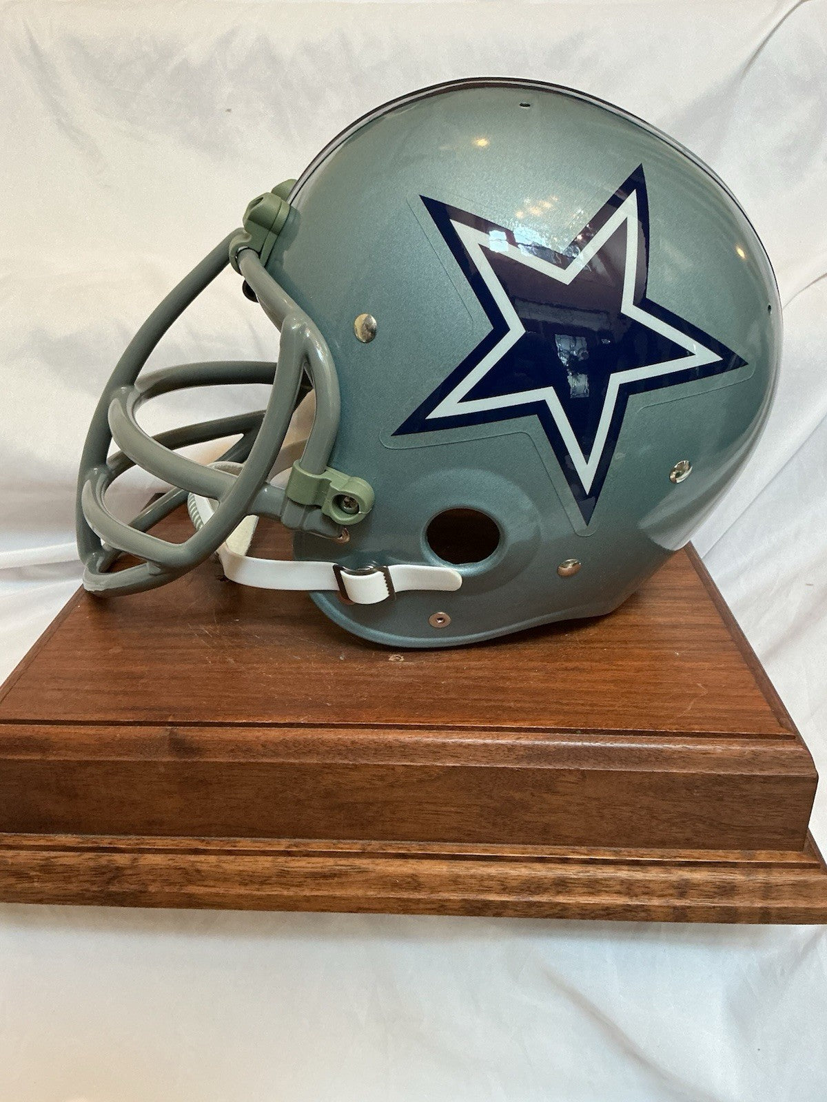 Dallas Cowboys Authentic Color Paint Bob Lilly TK2 Style Football Helmet Riddell